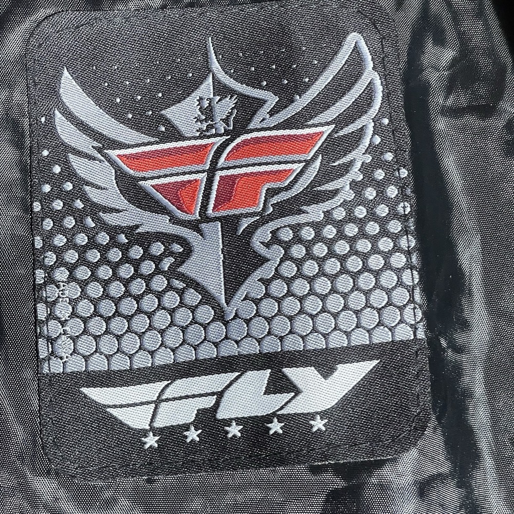 FLY Racing Team Waterproof Windbreaker Jacket S/M Red/Black - Picture 5 of 8